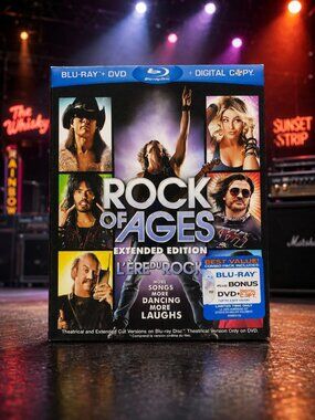 Rock of Ages (Blu-ray/DVD, Region A/1) Brand New Factory Sealed!